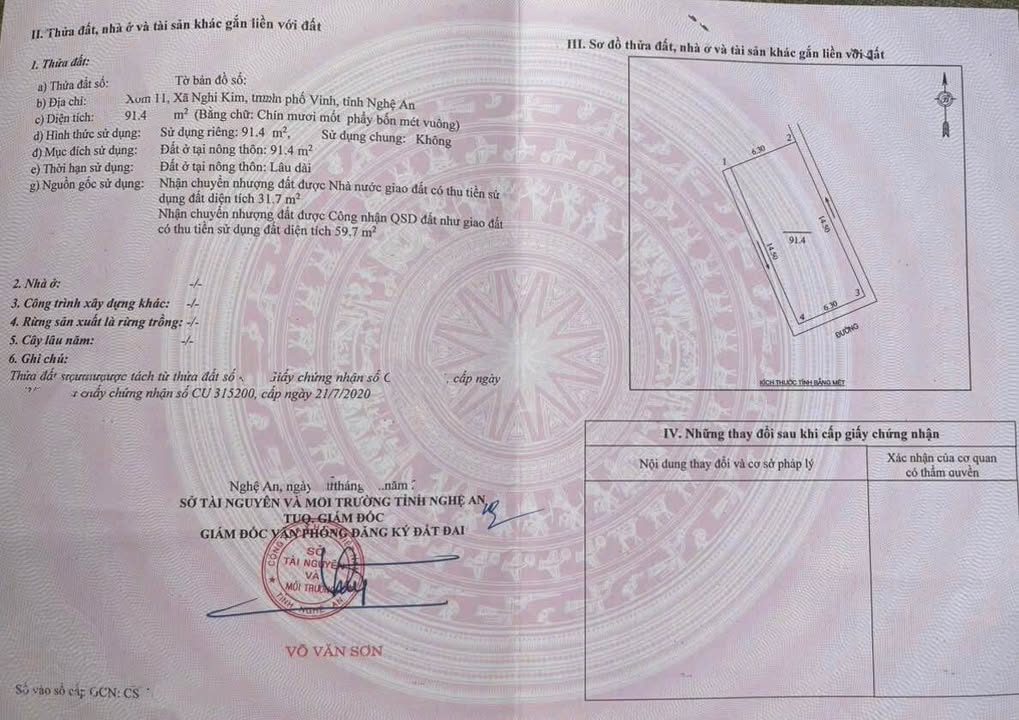 Đất nền đẹp Khối 11, Vinh Hưng 91.4m² giá chỉ 2.2 tỷ - Đầu tư sinh lời ngay!