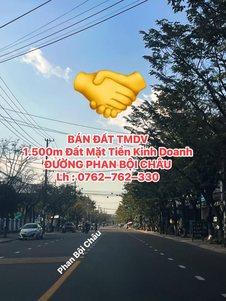 Đất nền 1500m² đường Phan Bội Châu, Tam Kỳ - Vị trí vàng cho đầu tư!