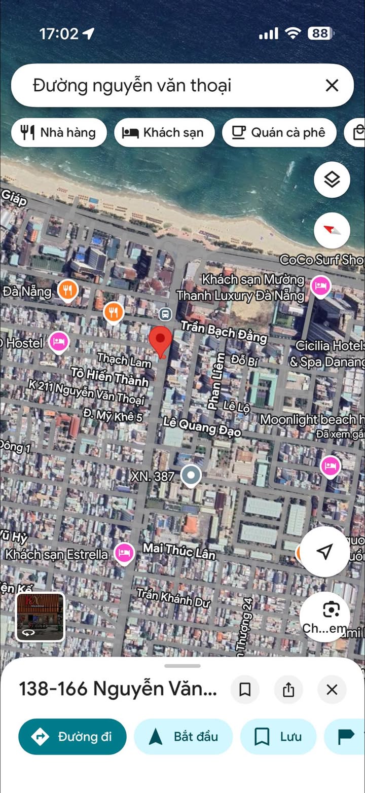 Khách sạn 4* Nguyễn Văn Thoại Đà Nẵng 400m² giá 250 tỷ - Cơ hội đầu tư vàng!