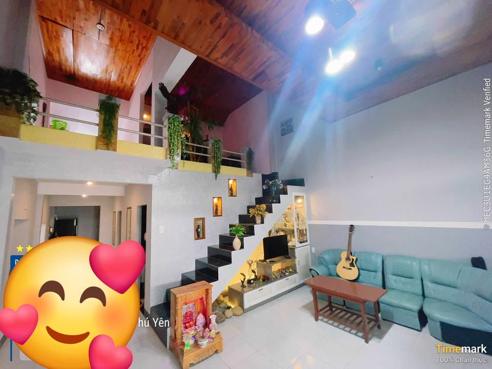 Nhà cấp 4 có gác đúc tại Đông Bình, Tuy Hoà 85m² giá 1.3 tỷ - Xây dựng kiên cố, ô tô vào tận nơi!