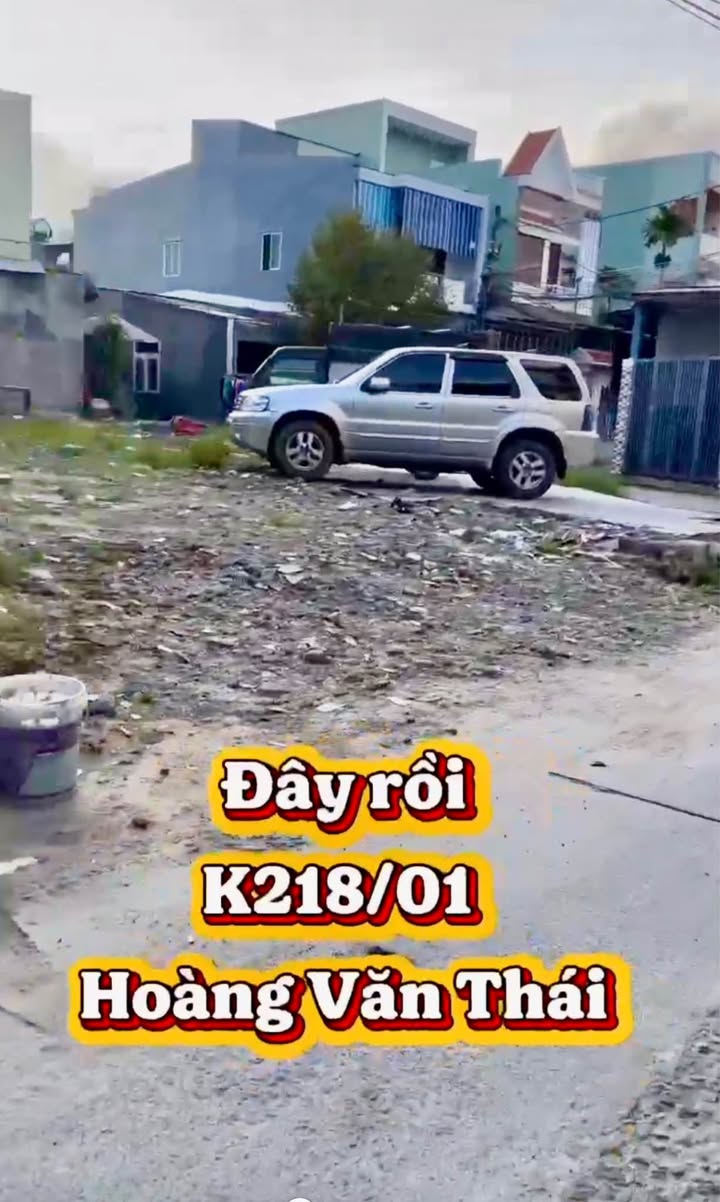 Đất nền 218/1 Hoàng Văn Thái, Liên Chiểu - Diện tích 61m², giá chỉ từ 2.59 tỷ!