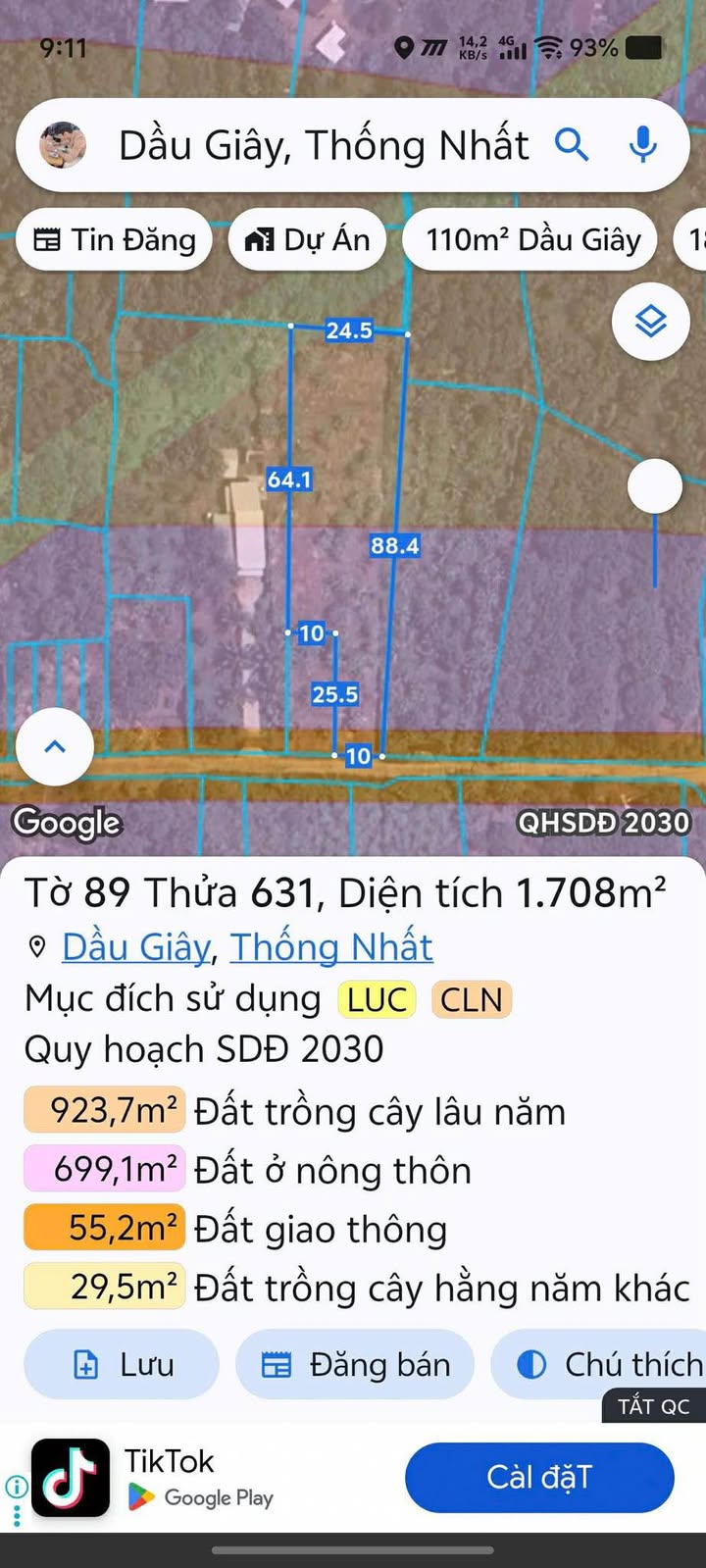Đất nền 2000m² tại Ngô Quyền, Dầu Giây - Giá chỉ 1.5 tỷ, đầu tư sinh lời!