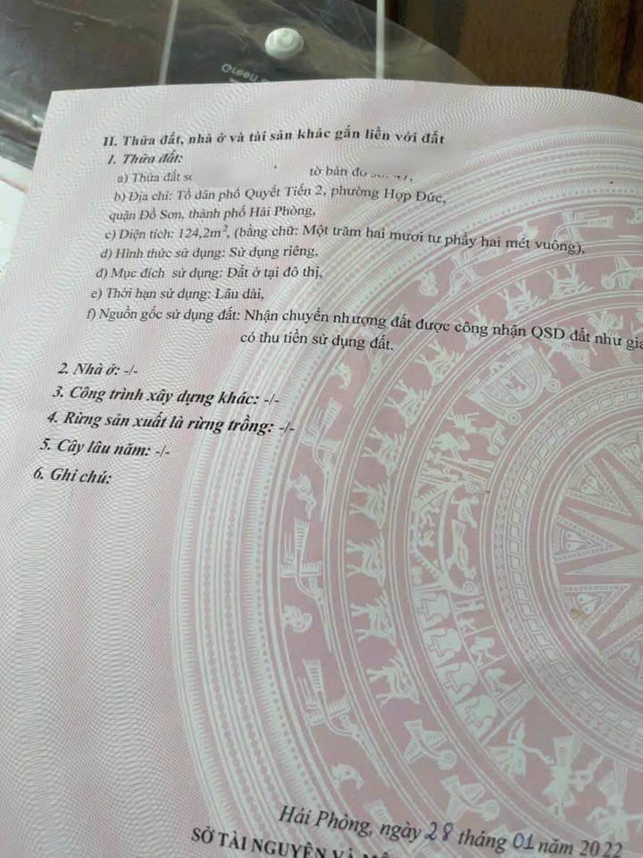 Nhà 2 tầng tại Quyết Tiến 2, Đồ Sơn, Hải Phòng - Giá chỉ 4 tỷ, cho thuê có dòng tiền ổn định!