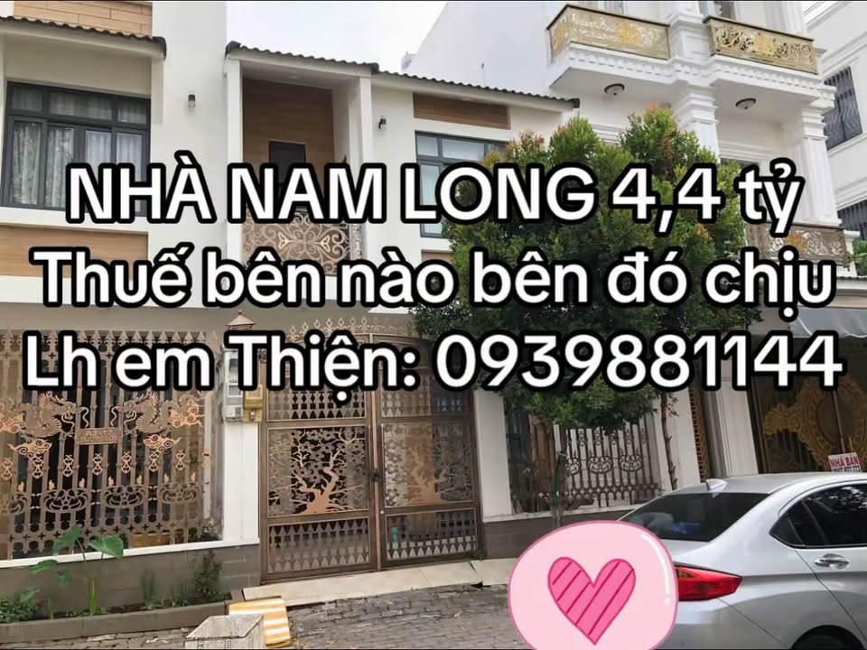 Nhà 2 tầng Khu Nam Long Hồng Phát, Cần Thơ 79m² giá 4.4 tỷ - Cơ hội không thể bỏ lỡ!