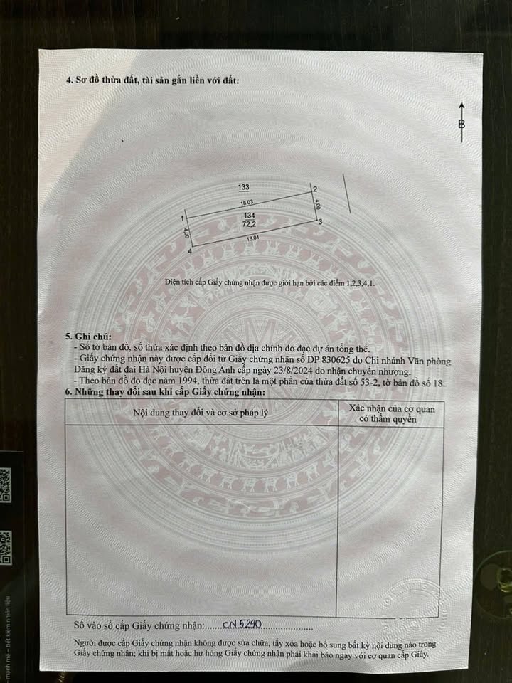 Đất nền Thụy Lâm 72,2m² giá tốt - Tiềm năng tăng giá cao!