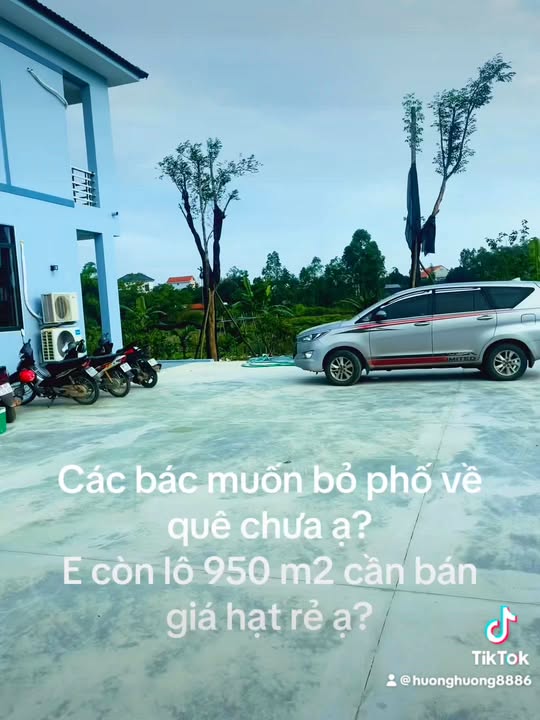 Đất nền Phường Xuân Hòa - Phúc Yên 950m² - Sổ đỏ chính chủ, giá thỏa thuận!