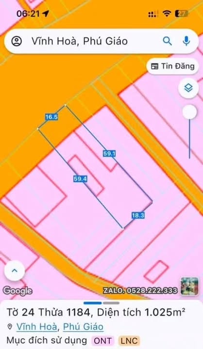 Đất nền ĐT 741 Vĩnh Hoà 741m² giá 8.7 tỷ - Tiềm năng kinh doanh vượt trội!