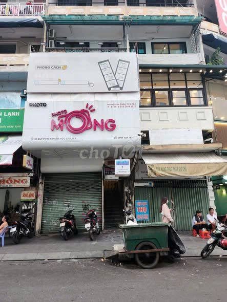 Nhà mặt tiền Bùi Viện, Quận 1 cho thuê 130m² - Vị trí kinh doanh sầm uất!