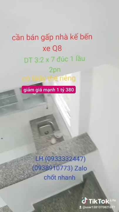 Nhà đẹp Quận 8, diện tích 48m² giá 1.38 tỷ - Chính chủ, vào ở ngay!
