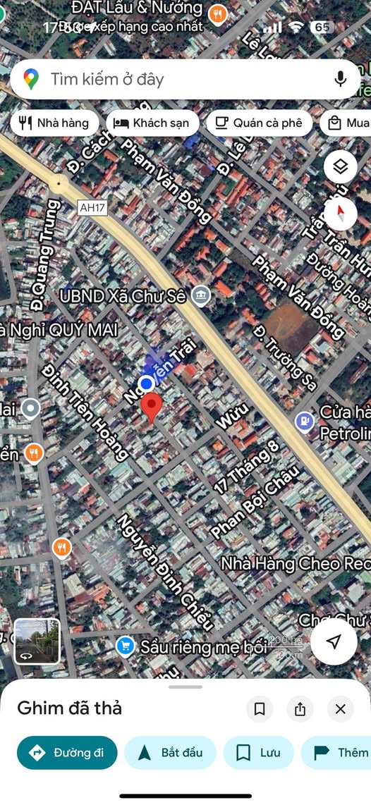 Đất thổ cư Nguyễn Du, Chư Sê 165m² giá 1.6 tỷ - Nơi an cư lý tưởng!