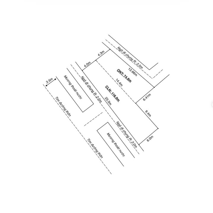 Đất nhà vườn Nghi Dương - Kiến Thụy 190.6m² giá 2 tỷ - Tiềm năng đầu tư lớn!