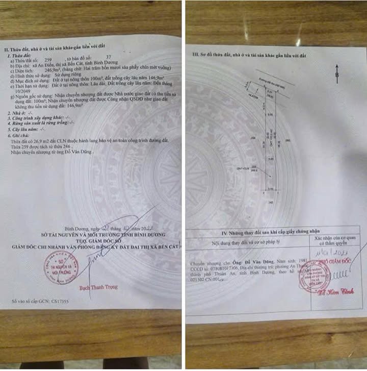 Đất An Điền Bến Cát 50m² giá 1.25 tỷ - Đầu tư sinh lời ngay!