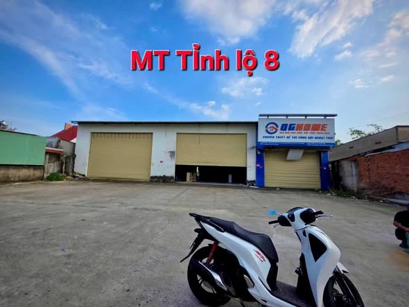 Xưởng 2 mặt tiền Tỉnh Lộ 8, Củ Chi 2000m² giá 40 tỷ - Cơ hội đầu tư tuyệt vời!