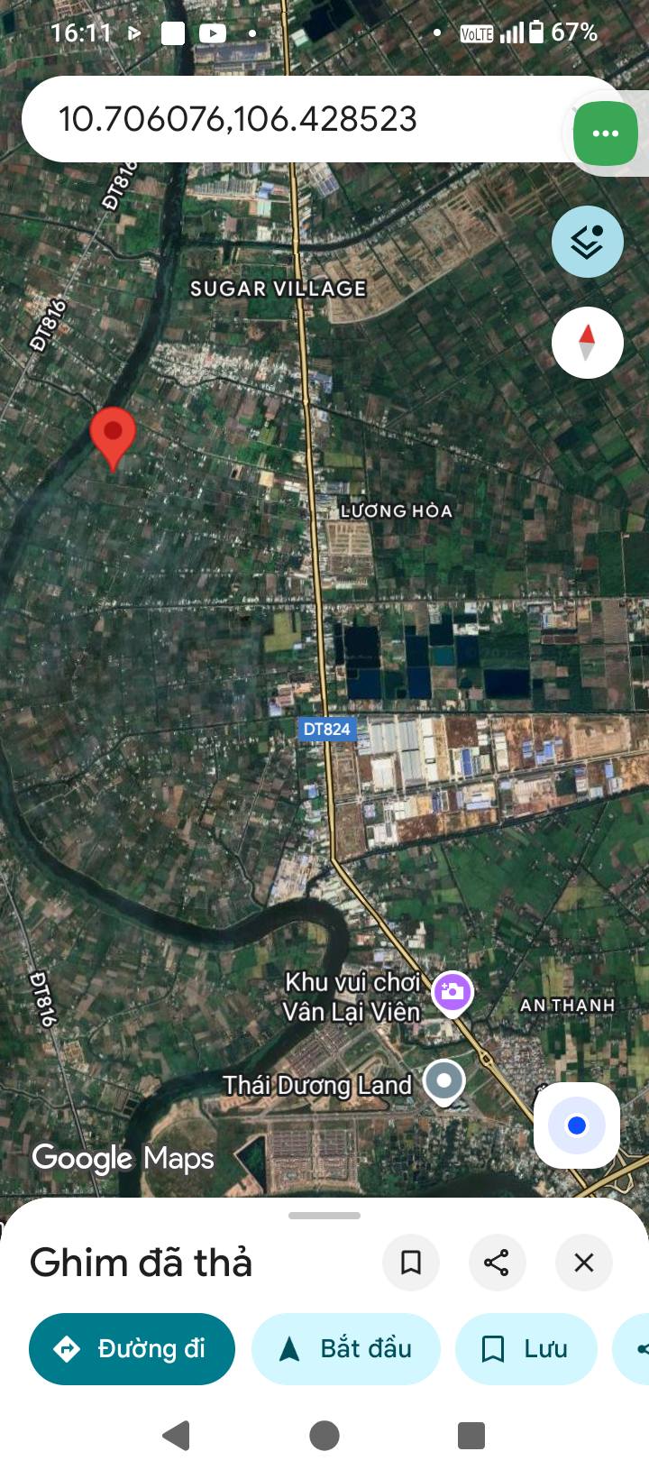 Đất vườn 500m² tại ấp 8, Lương Hòa, Bến Lức - Giá 780 triệu, hỗ trợ vay ngân hàng!