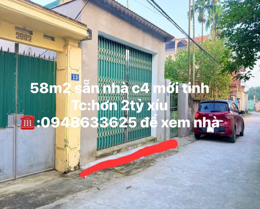 Đất nền Ngọc Tảo 58m² giá 2.4 tỷ - Đầu tư sinh lời ngay!