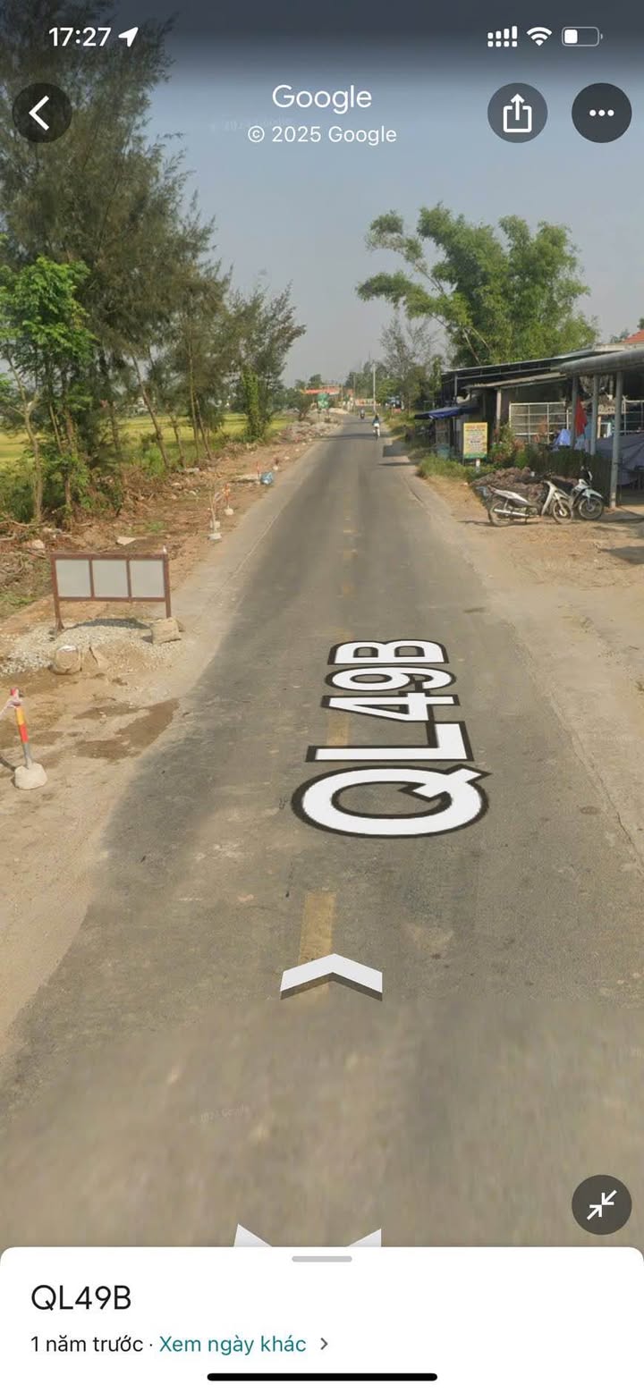 Đất nền mặt tiền Quốc Lộ 49B 169m² giá chỉ 2.3 tỷ - Tiềm năng kinh doanh lớn!