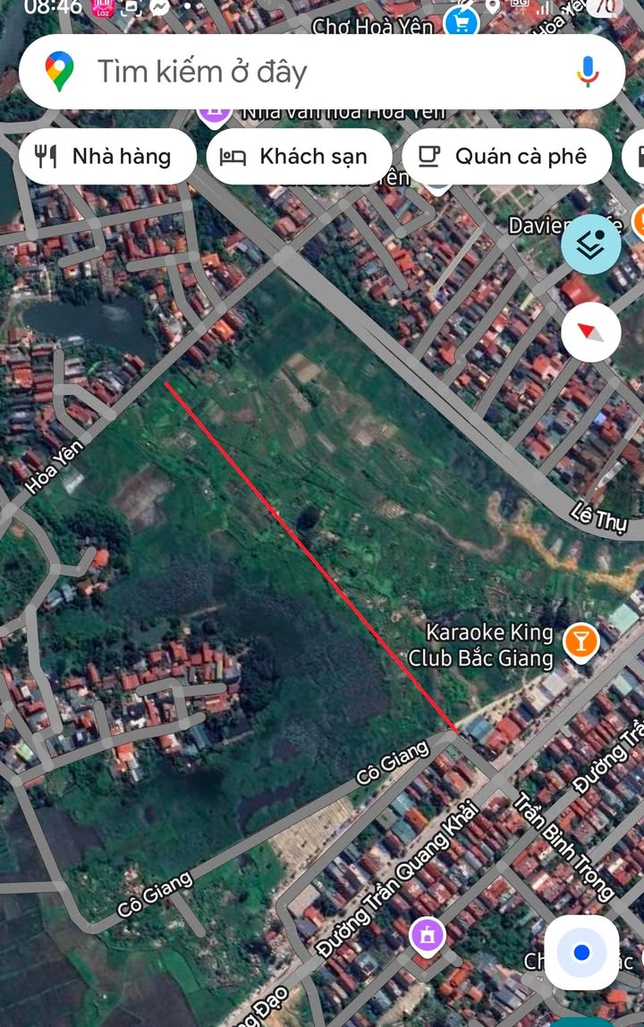 Đất nền Hòa Yên Bắc Giang 112m² giá 2 tỷ - Vị trí đắc địa gần chợ!