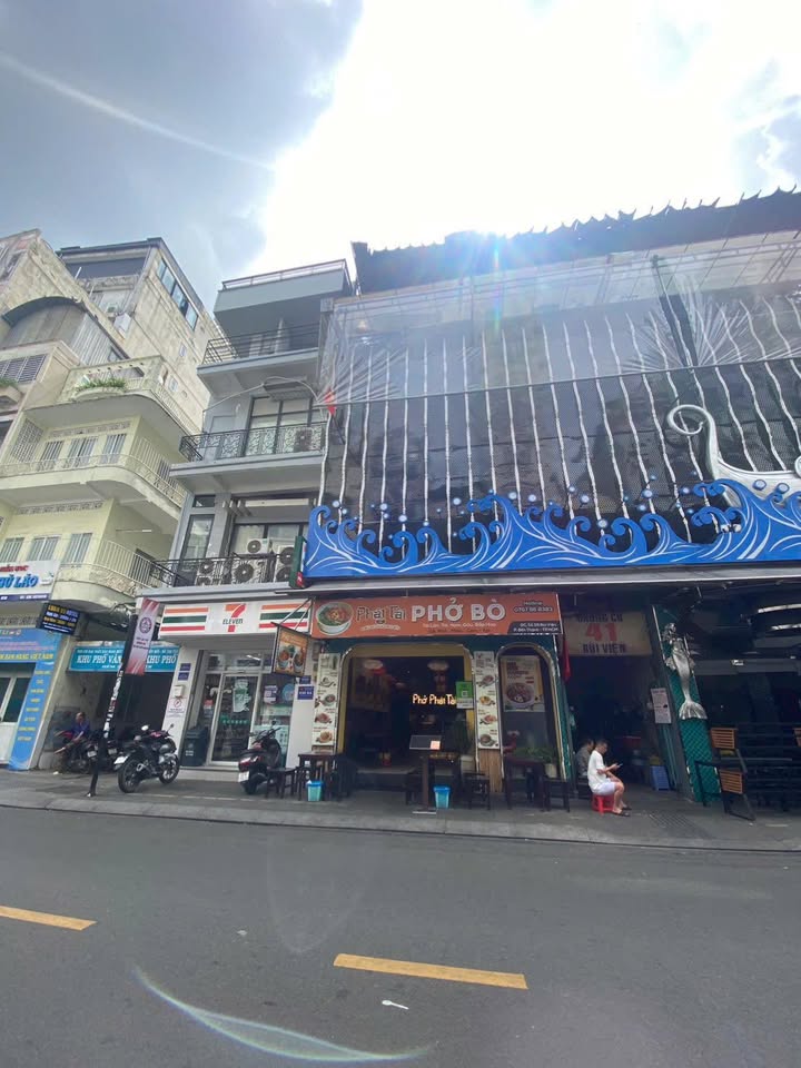 Toà Nhà Mặt Tiền Bùi Viện, Quận 1 - 57.3m², Giá 52 tỷ - Đầu Tư Lợi Nhuận Cao!