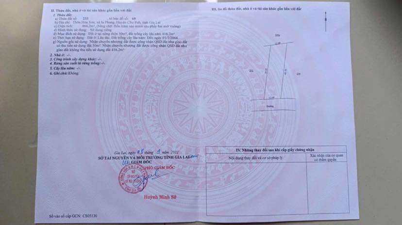 Đất thổ cư Ia Phang 400m² giá 350 triệu - Đầu tư ngay hôm nay!