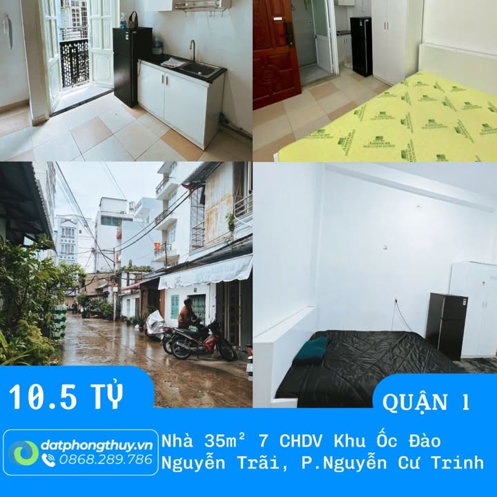 Nhà phố Nguyễn Trãi, quận 1, 35m² giá 10.5 tỷ - Đầu tư sinh lời ổn định!