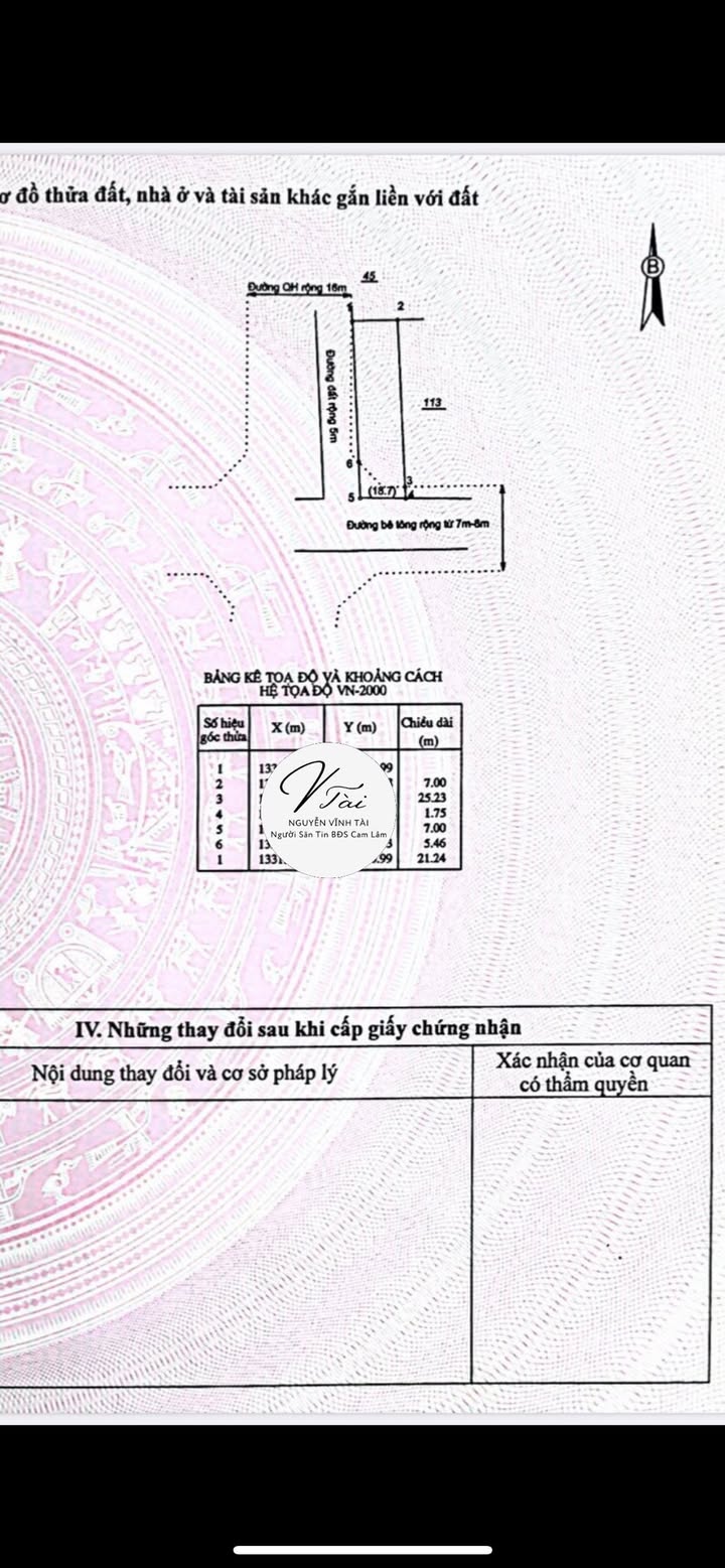 Đất nền Cam Hiệp Nam 187m² giá 1.1 tỷ - Lô góc siêu đẹp, vị trí đắc địa!
