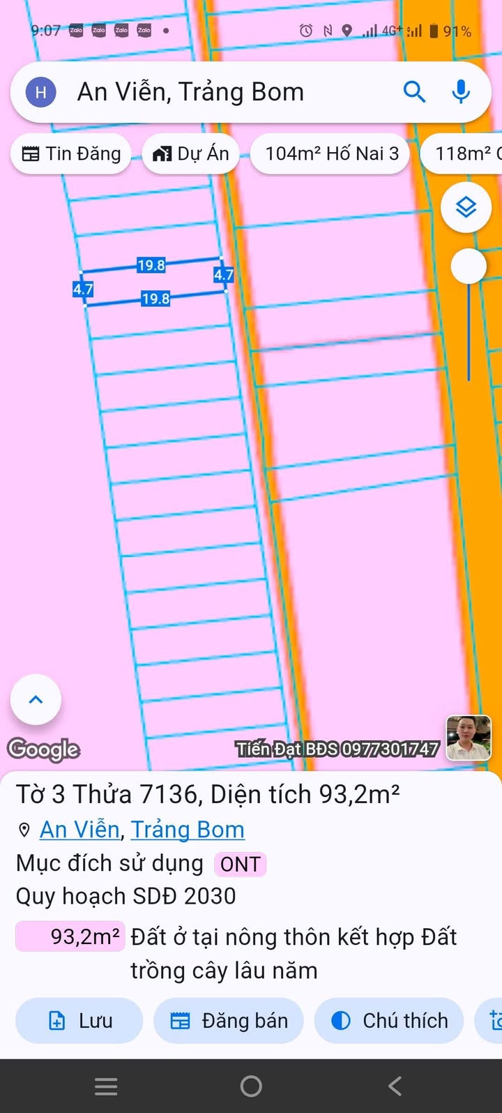 Nhà riêng Phùng Hưng, Trảng Bom 93.06m² giá 800 triệu - Sổ riêng, thổ cư