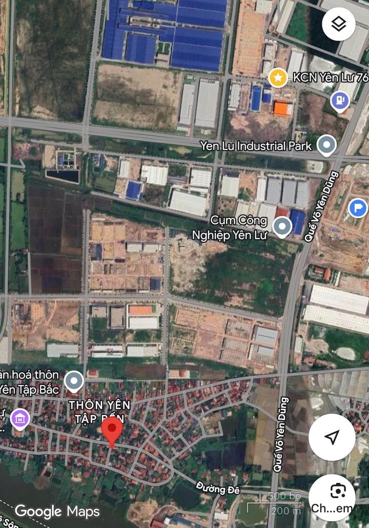 Đất nền lô góc Yên Lư - Yên Dũng 140m² giá 1.65 tỷ - Đầu tư tuyệt vời!