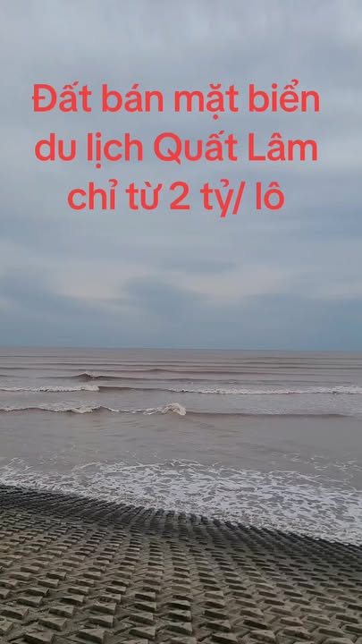 Đất biển Quất Lâm 180m² giá 2 tỷ - Cơ hội đầu tư không thể bỏ lỡ!