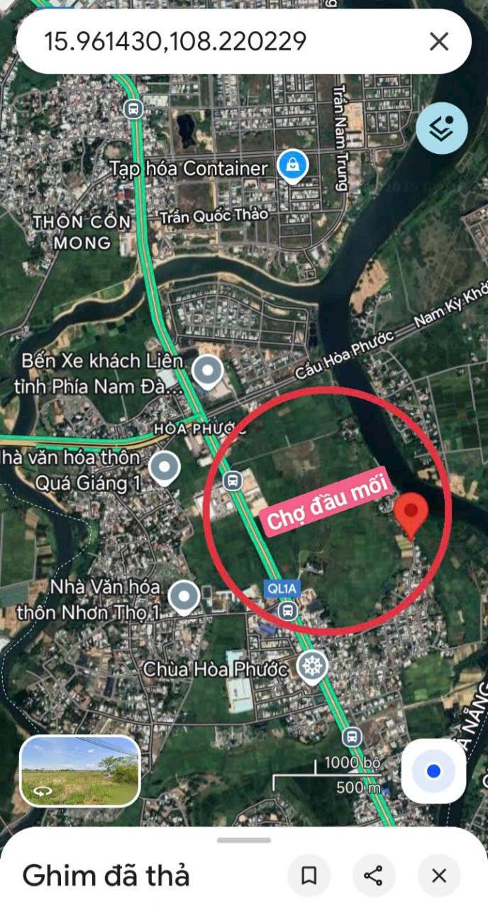 Nhà cấp 4 gác lửng đường chính 6m Thôn Giáng Nam 1, Đà Nẵng 240m² giá 3.5 tỷ - Bán gấp!