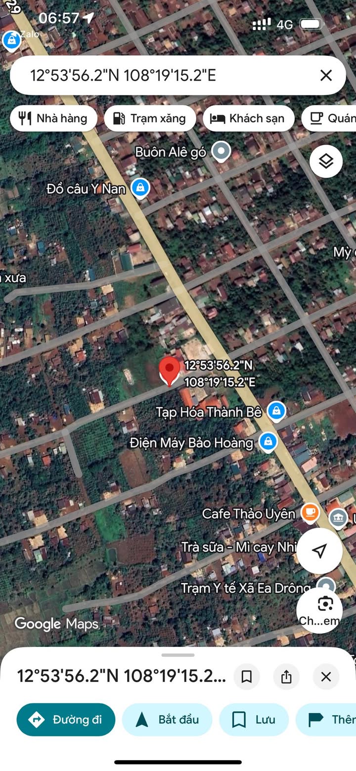 Đất nền Ea Drông 384m² giá 500 triệu - Cách QL 29 chỉ 100m!