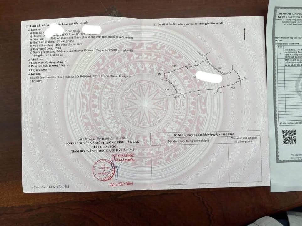 Đất nền 7 sào Ea Drông, Buôn Hồ giá 639 triệu - Sổ đỏ chính chủ