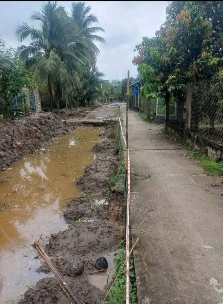 Đất thổ cư 1107m² mặt tiền xã Mỹ Thành, Bến Tre - Giá 2,5 tỷ - Đầu tư sinh lời!