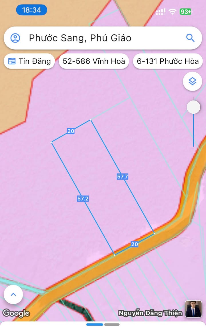 Đất nền đường Trạm Bơm, Phước Thành, Bình Dương 1140m² - Giá chỉ 1 tỷ VND!