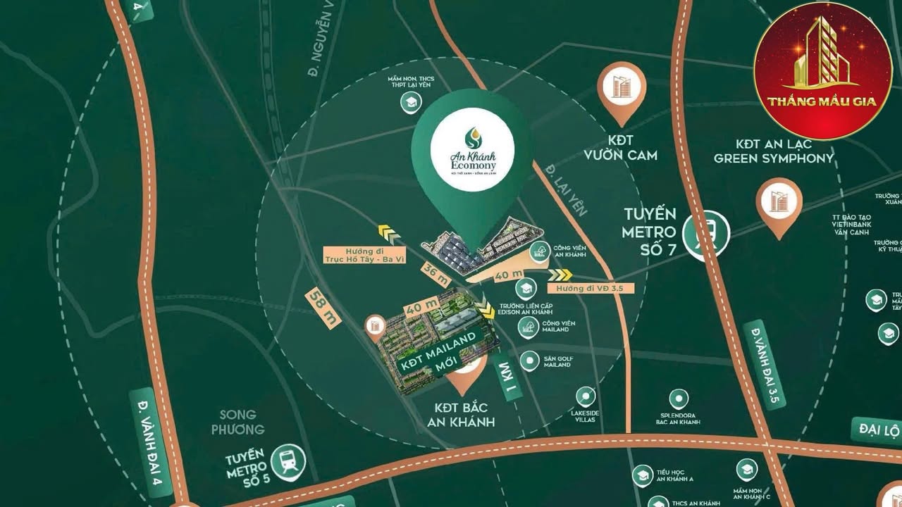 Biệt thự & Liền kề An Khánh Hoài Đức từ 12.7 tỷ - Cơ hội đầu tư hấp dẫn!