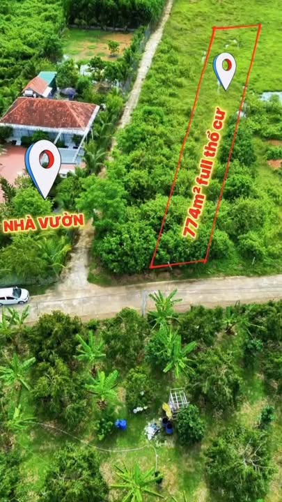 Đất vườn bưởi Khánh Vĩnh 774m² giá 1.548 tỷ - Đầu tư sinh lời ngay!
