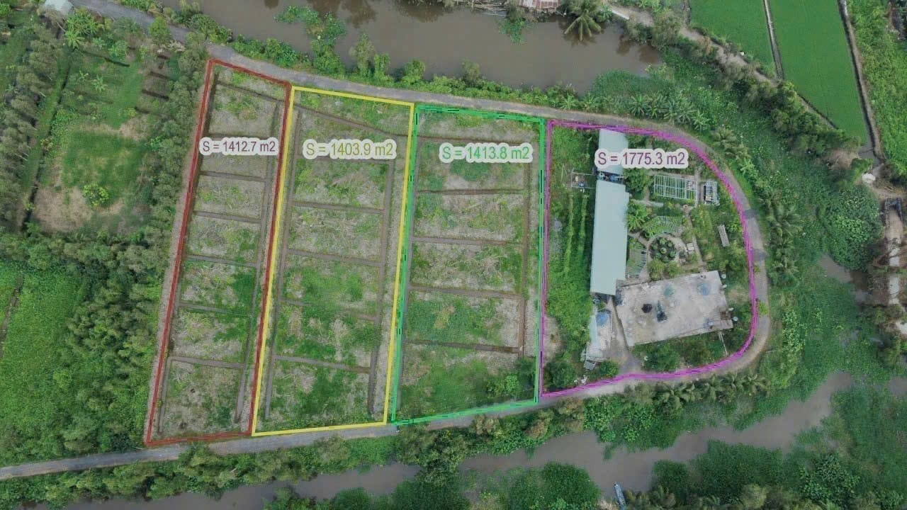 Đất nền Bình Mỹ - Củ Chi 1.403m² giá 8.418 tỷ - Vị trí đẹp tiềm năng đầu tư