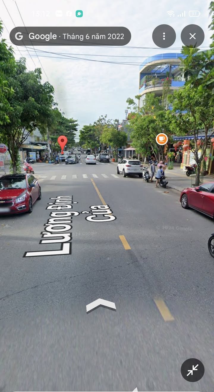 Nhà 4 tầng góc 2 mặt tiền đường Lương Định Của, quận Cẩm Lệ 125m² - Kinh doanh tốt!