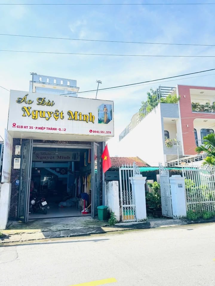 Nhà phố Mặt tiền Hiệp Thành 35, Quận 12 - 110m² giá 8.49 tỷ - Kinh doanh thuận lợi!