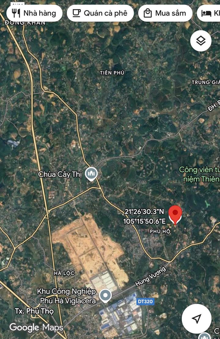 Đất đẹp tại Phong Châu, Phú Thọ 205m² giá 1 tỷ - Vị trí siêu tiềm năng!