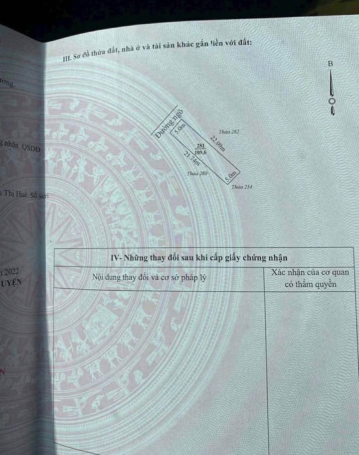 Đất Bái Hạ, Gia Lộc 109m² - Cơ hội đầu tư tuyệt vời!