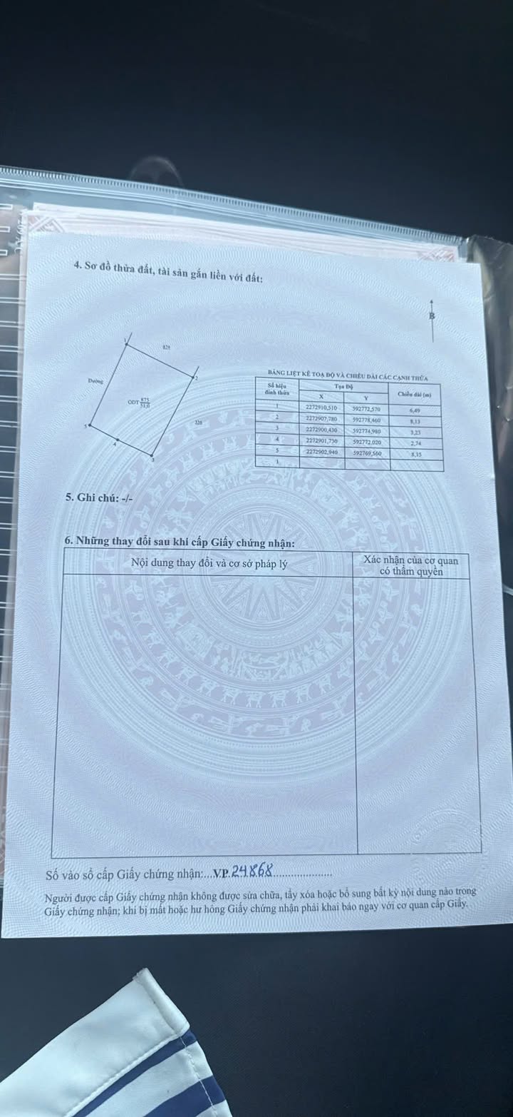 Đất nền lô góc 51m² tại Phù Vân, Phủ Lý, giá 1.6 tỷ - Đường thông thuận tiện!