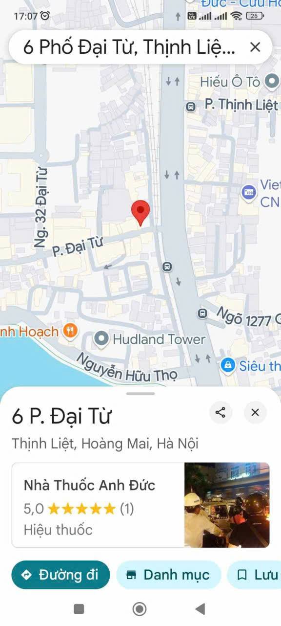 Mặt bằng kinh doanh/ văn phòng tại Đại Từ, Hoàng Mai 35m² giá 9 triệu - Phù hợp cho mọi mô hình kinh doanh!