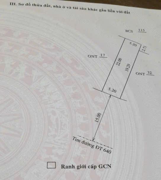 Nhà mặt tiền ĐT640 Huỳnh Mai, Phước Nghĩa, Tuy Phước 114m² giá 2.5 tỷ - Sẵn sàng vào ở ngay!