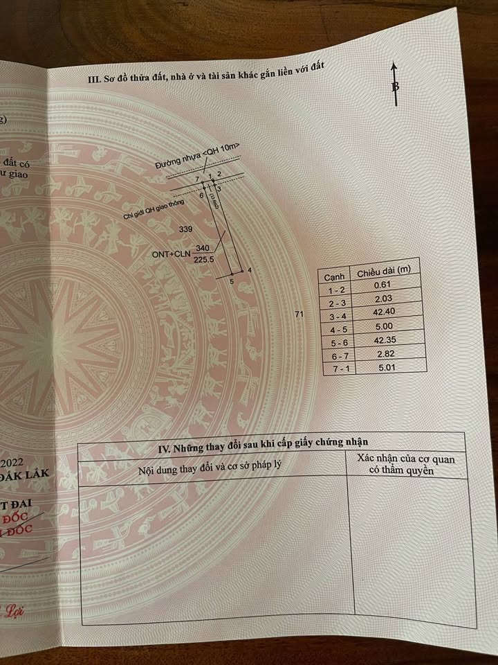 Đất thổ cư 60m² đường N7, Tân An giá 1.49 tỷ - Gần chợ Đạt Lý!