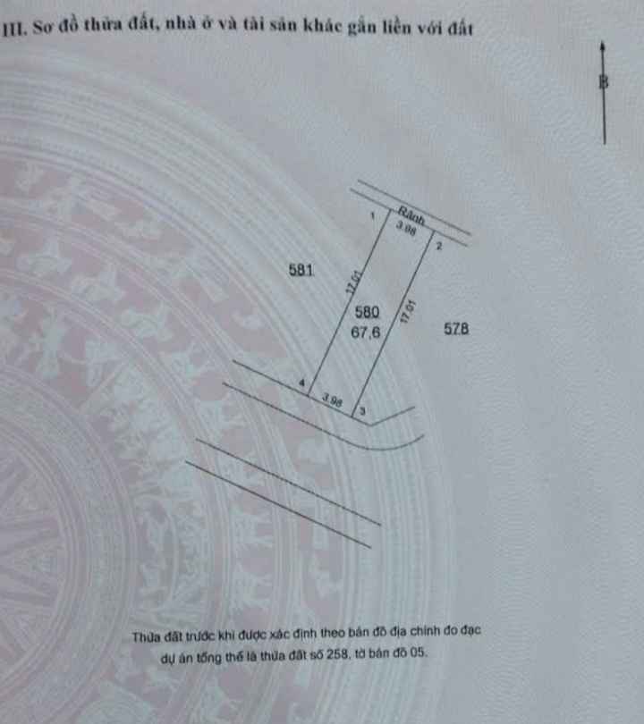 Đất dịch vụ Thăng Long 9, Lai Xá 67.6m² - Vị trí đẹp gần hồ
