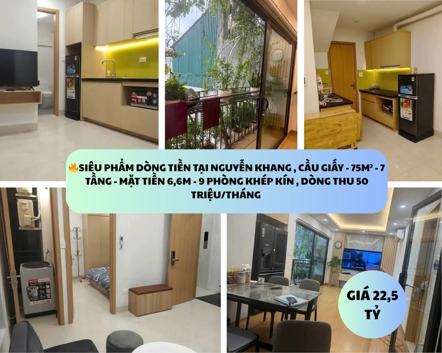 Nhà Phố Nguyễn Khang, Cầu Giấy 75m² giá 22.5 tỷ - Đầu tư sinh lời ngay!