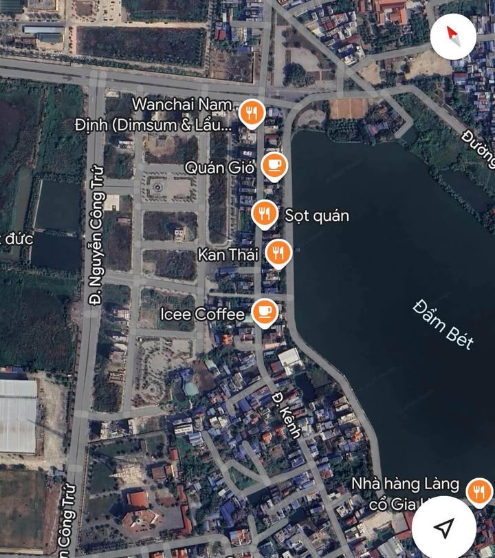 Đất mặt đường Kênh Lộc Vượng 162m² giá 9.8 tỷ - Kinh doanh sầm uất!