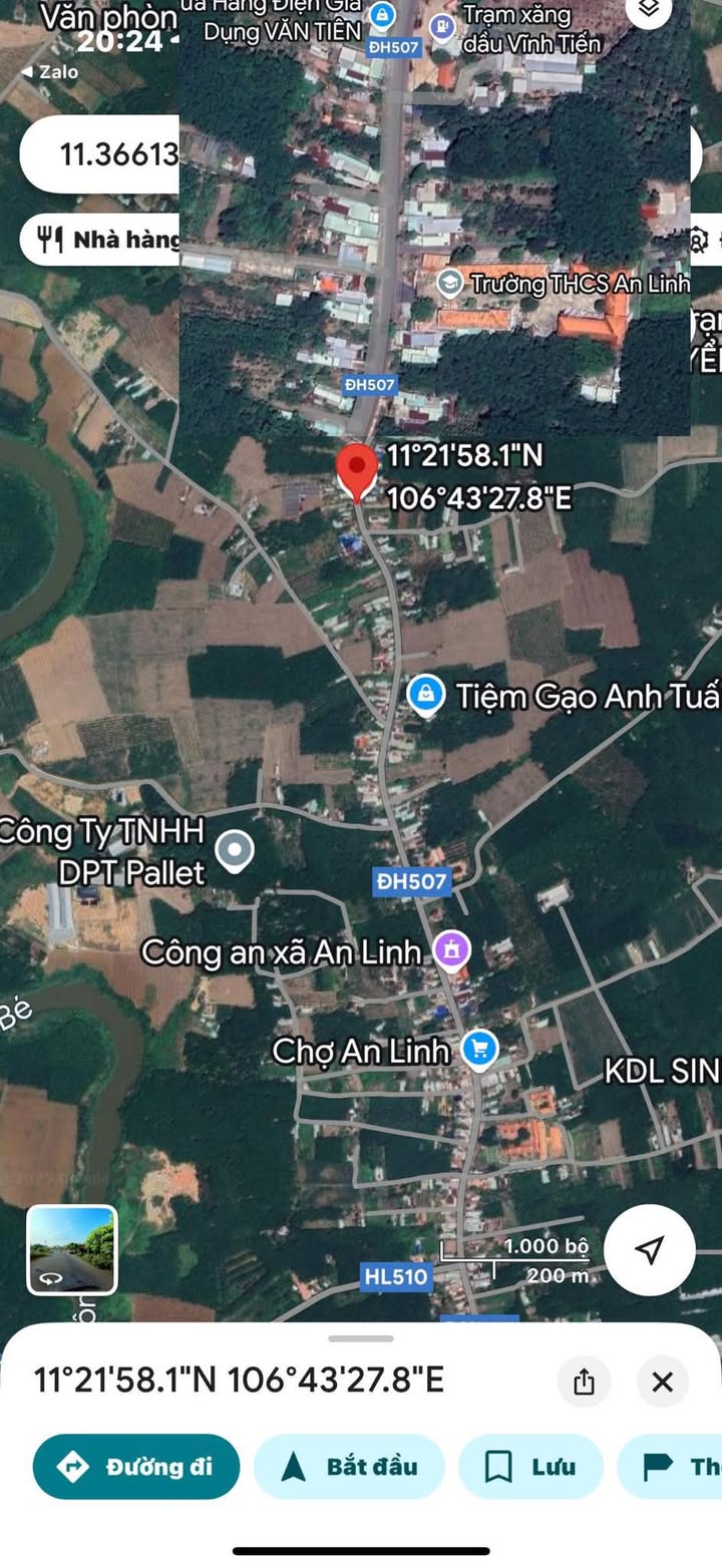 Đất nền An Linh, Phú Giáo 800m² chỉ 150 triệu - Vị trí đắc địa cho kinh doanh!