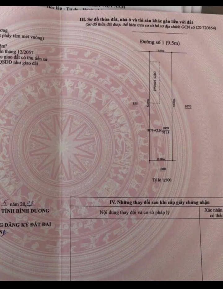 Đất nền Tân Uyên 583m² giá chỉ 4 tỷ - Đừng bỏ lỡ cơ hội đầu tư!