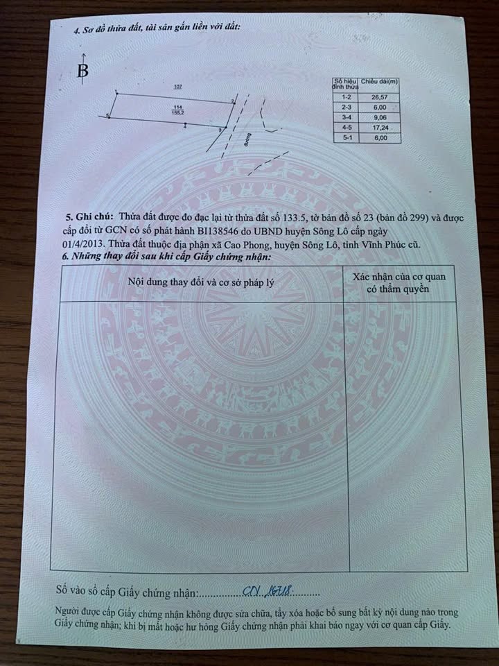 Đất nền Cao Phong Sông Lô 155m² - Giá tốt thỏa thuận